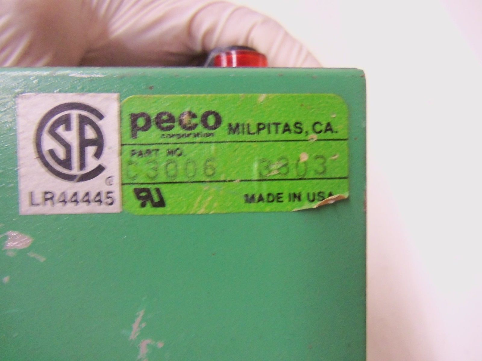 PECO MODULAR CONTROL MODEL MM C3006-3803 *USED*