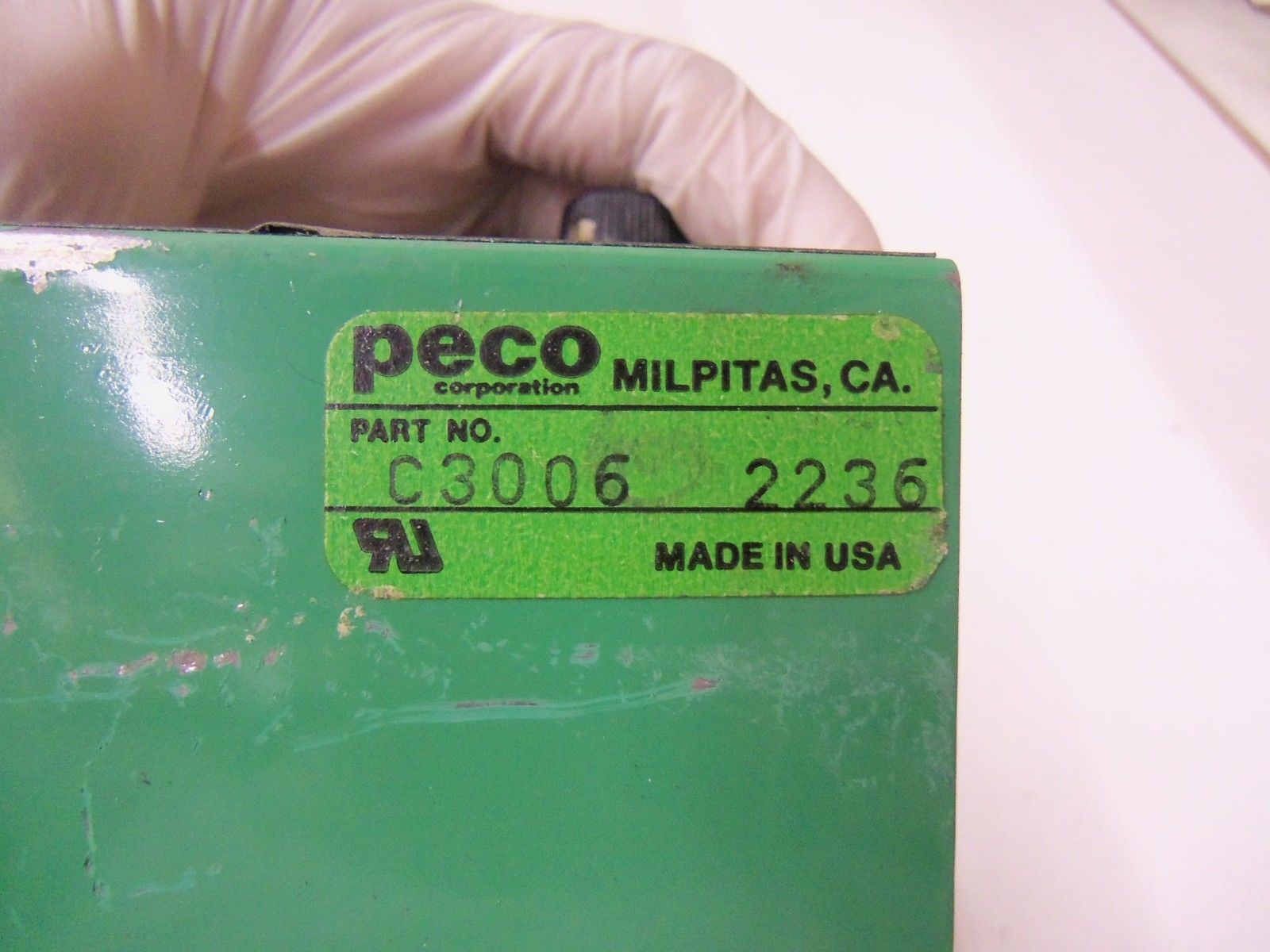 PECO MODULAR CONTROL MODEL MM C3006-2236 *USED*