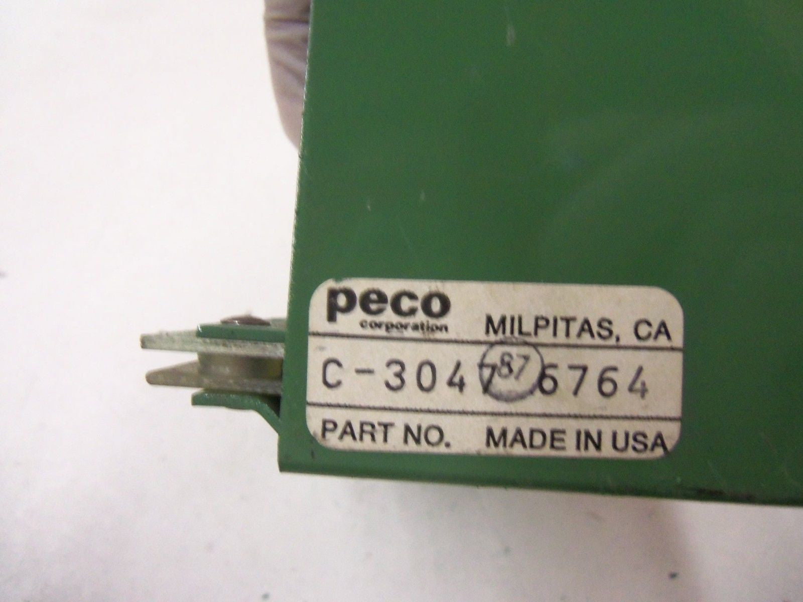 PECO MODULAR CONTROL MODEL FM C-3047-6764 *USED*
