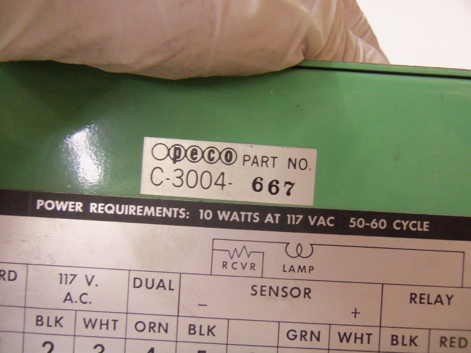 PECO MODULAR CONTROL MODEL GM C-3004-667 *USED*