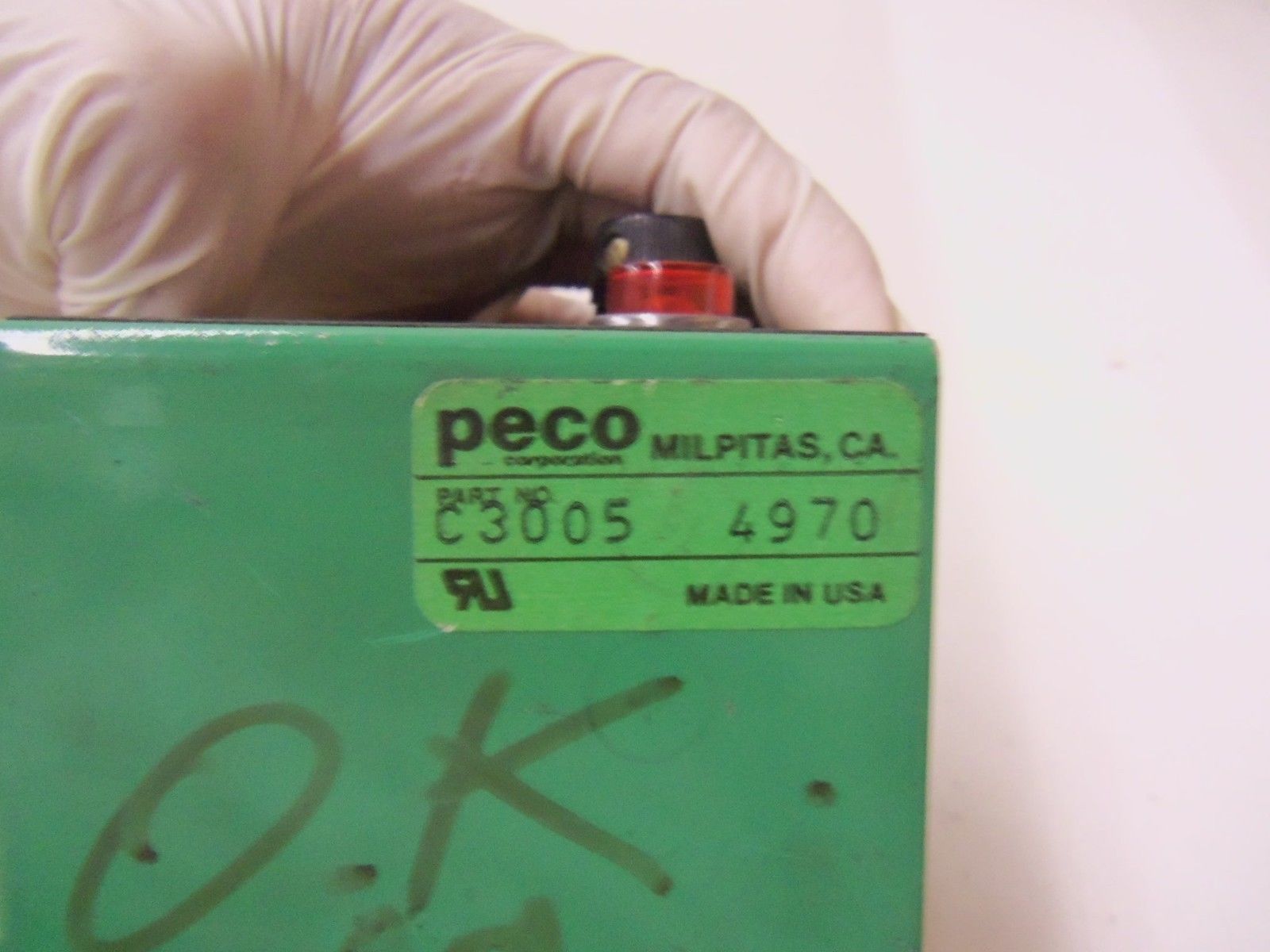 PECO MODULAR CONTROL MODEL HM C3005-4970 *USED*