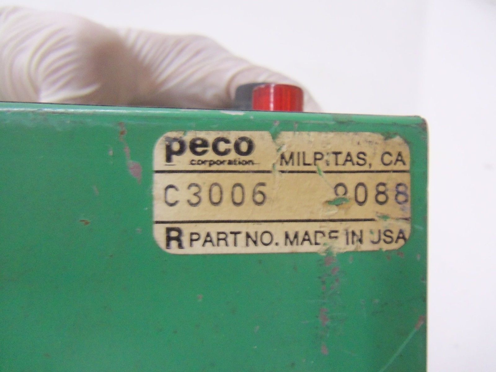 PECO MODULAR CONTROL MODEL MM C3006-9088 *USED*