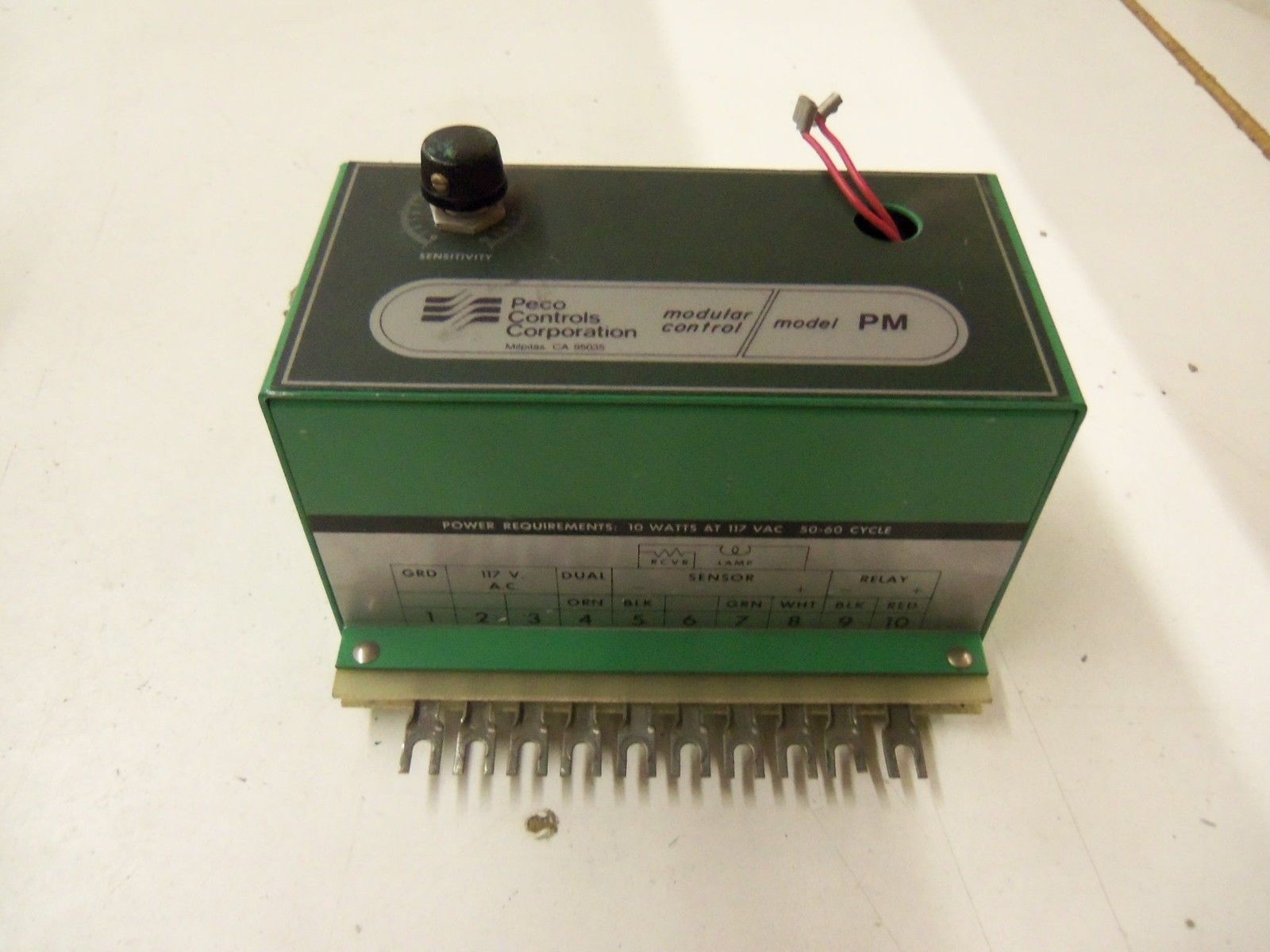 PECO MODULAR CONTROL MODEL PM C3007-8227 *USED*