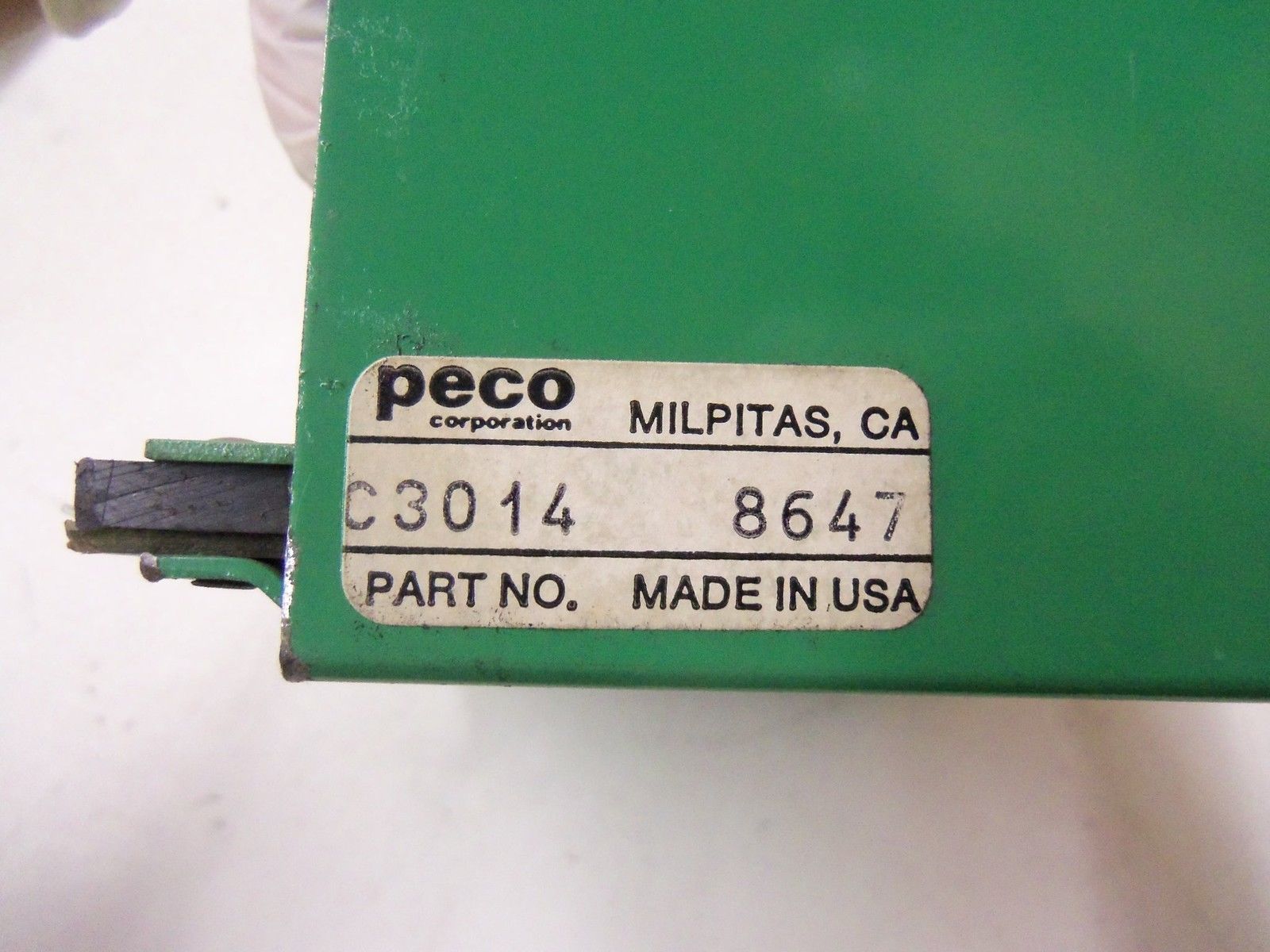PECO MODULAR CONTROL MODEL WM C3014-8647 *USED*