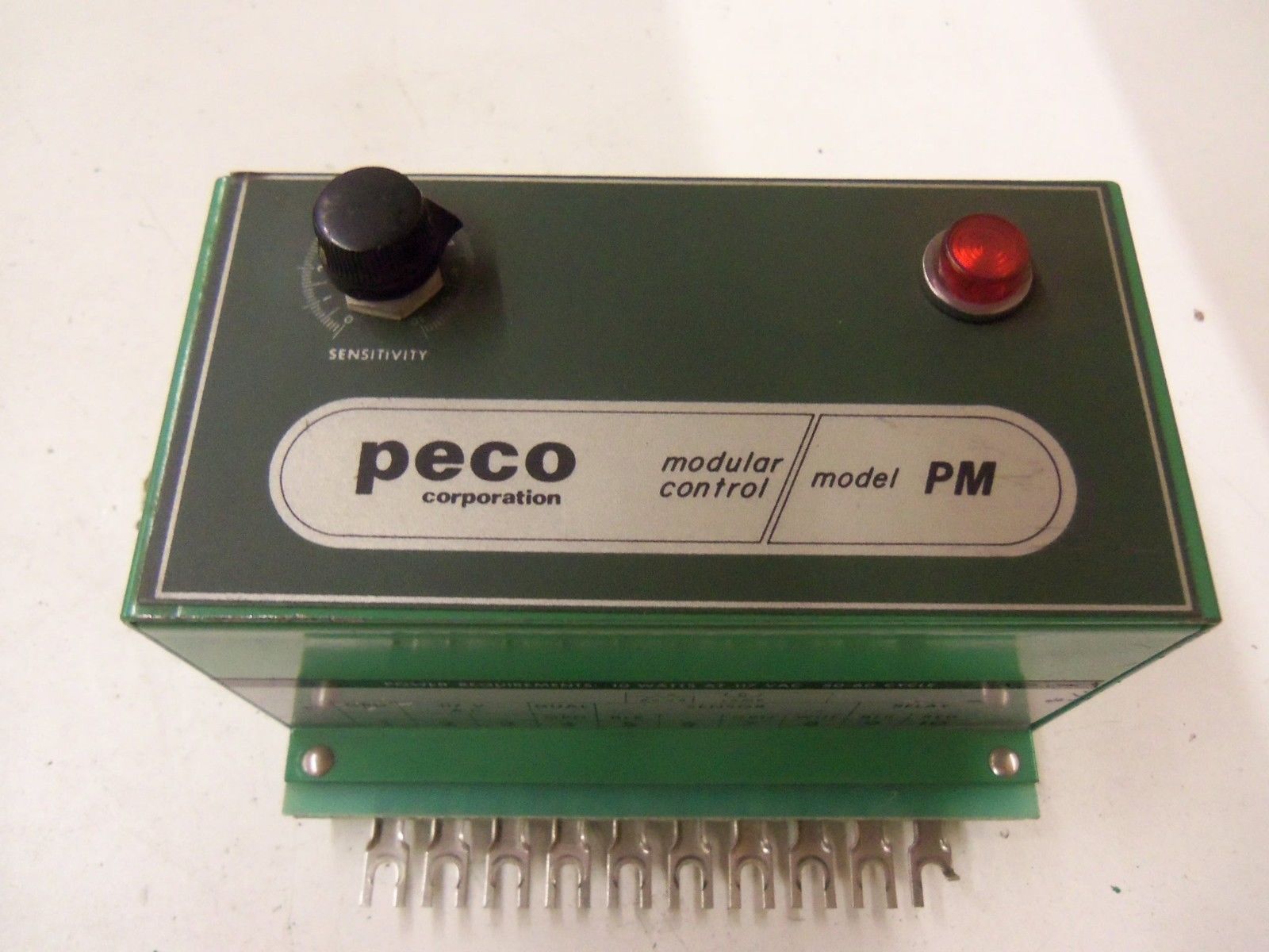 PECO MODULAR CONTROL MODEL PM C3007-2896 *USED*