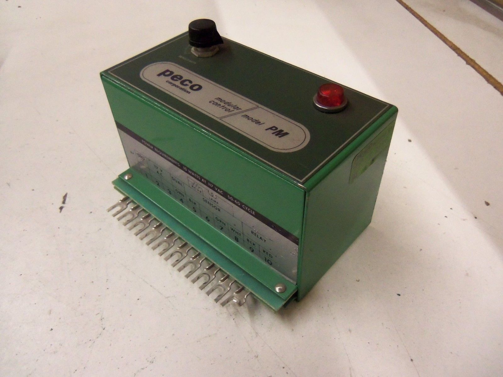 PECO MODULAR CONTROL MODEL PM C3007-2896 *USED*