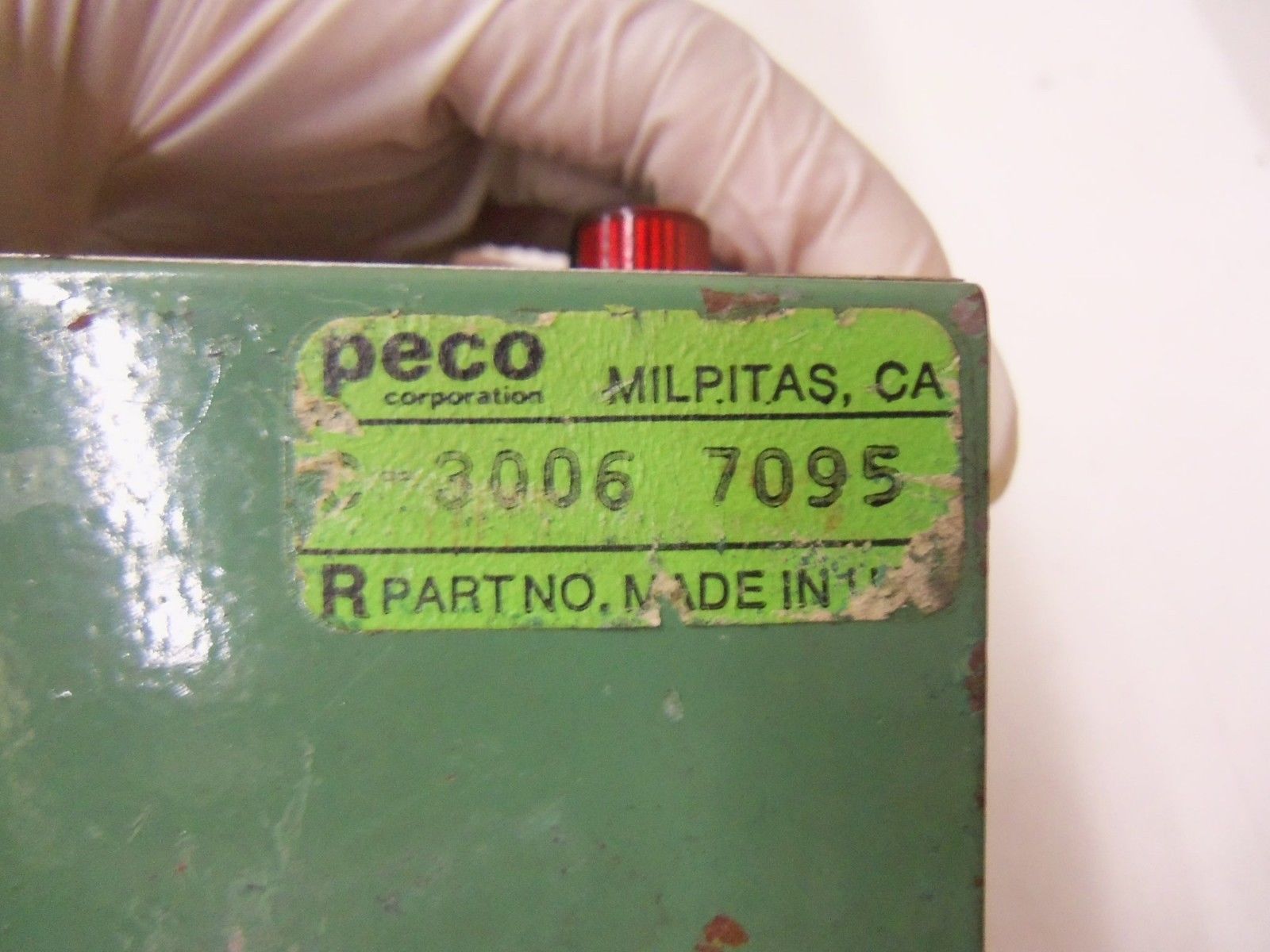 PECO MODULAR CONTROL MODEL MM C3006-7095 *USED*