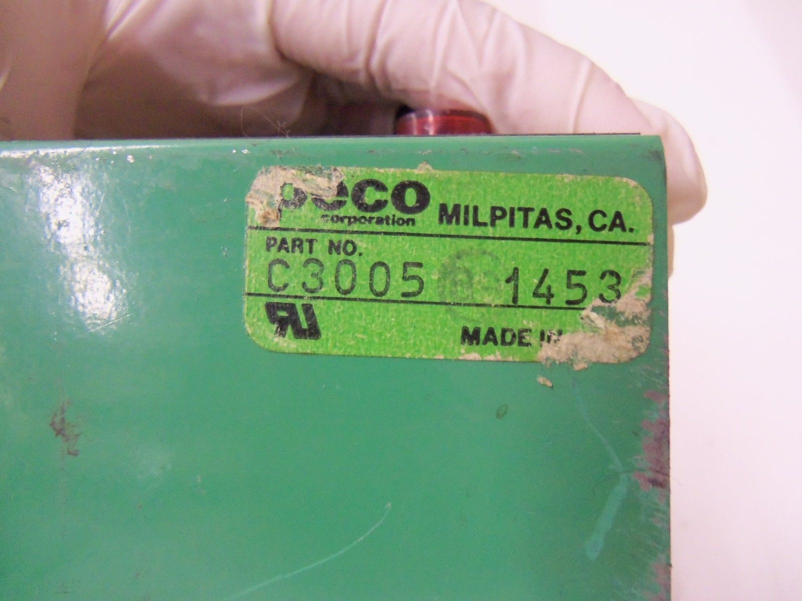 PECO MODULAR CONTROL MODEL HM C3005-1453 *USED*