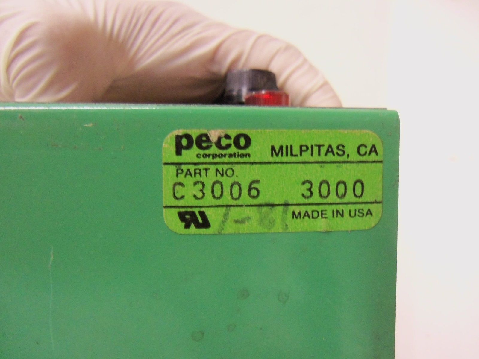 PECO MODULAR CONTROL MODEL MM C3006-3000 *USED*