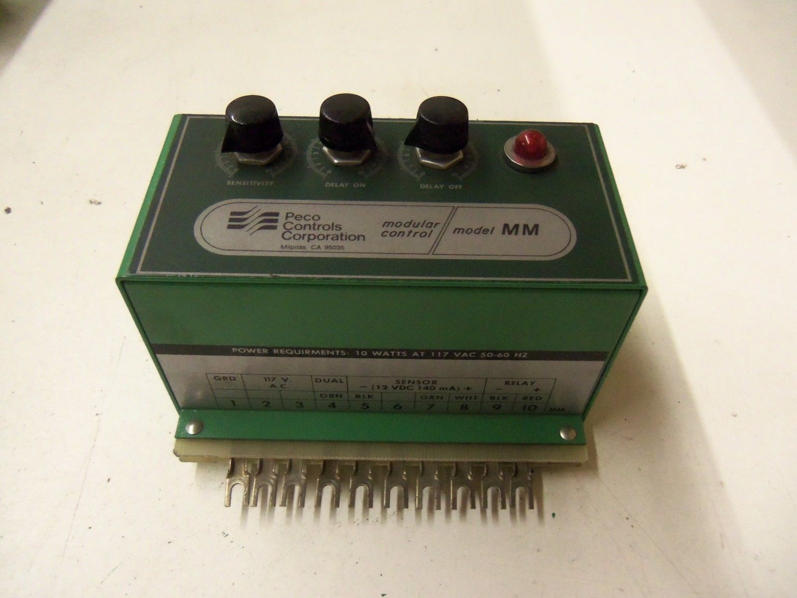 PECO MODULAR CONTROL MODEL MM C3006-6212 *USED*