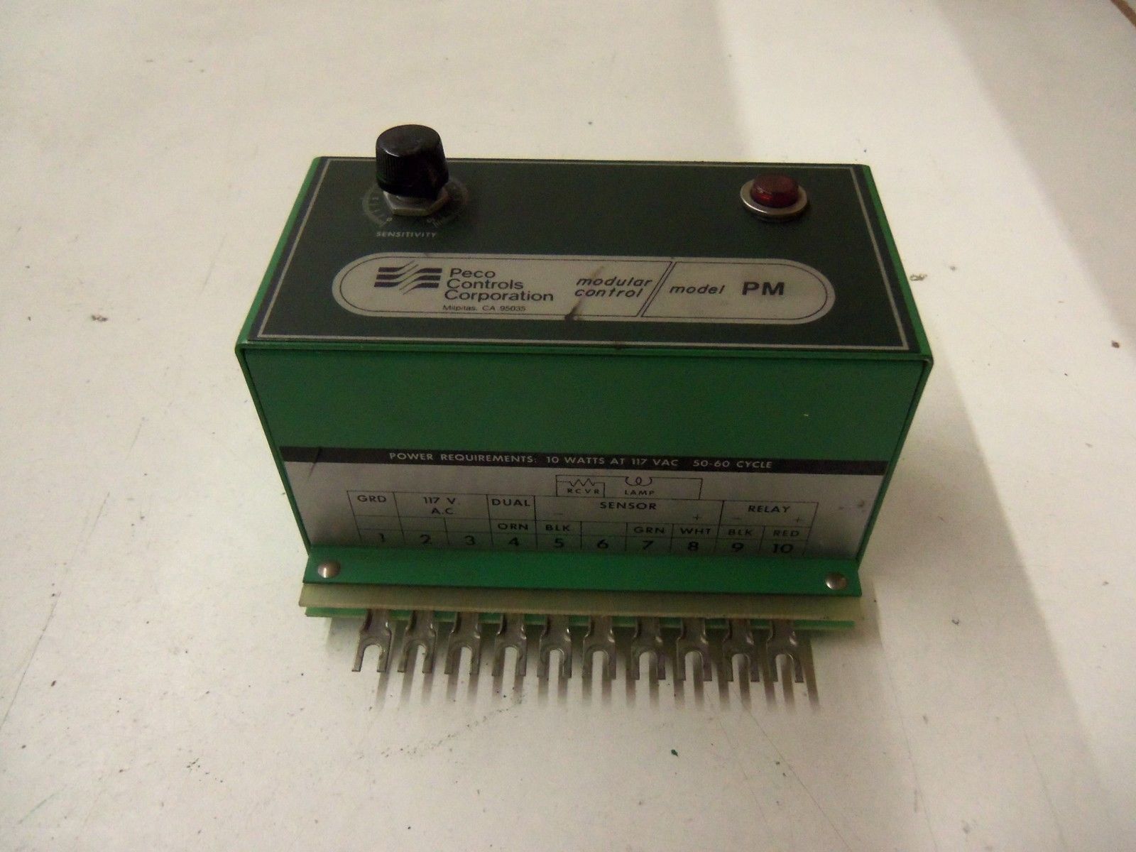 PECO MODULAR CONTROL MODEL PM C3007-1830 *USED*