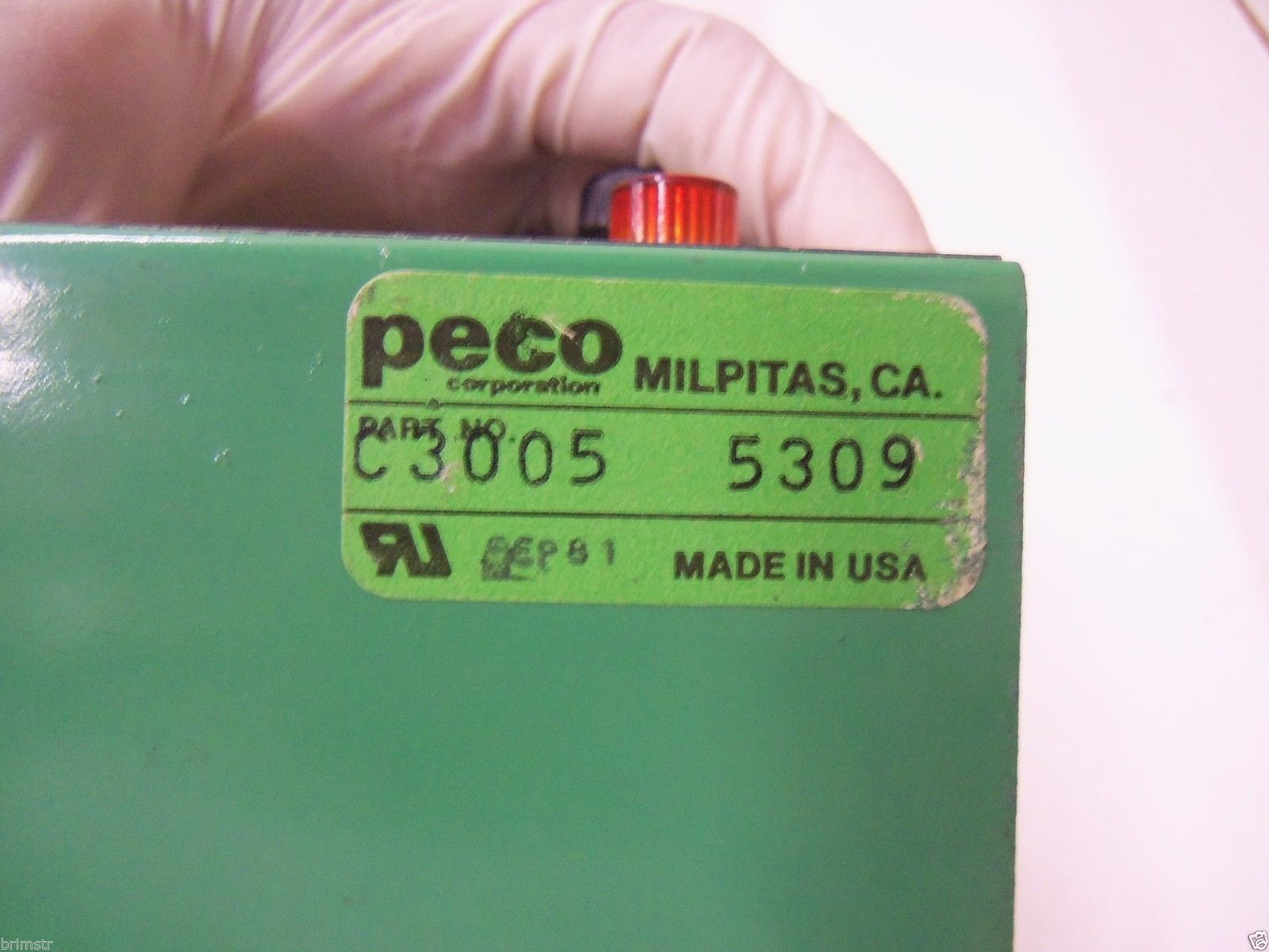 PECO MODULAR CONTROL MODEL HM C3005-5309 *USED*