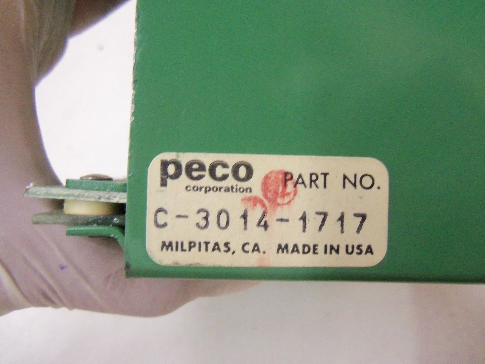 PECO MODULAR CONTROL MODEL WM C-3014-1717 *USED*