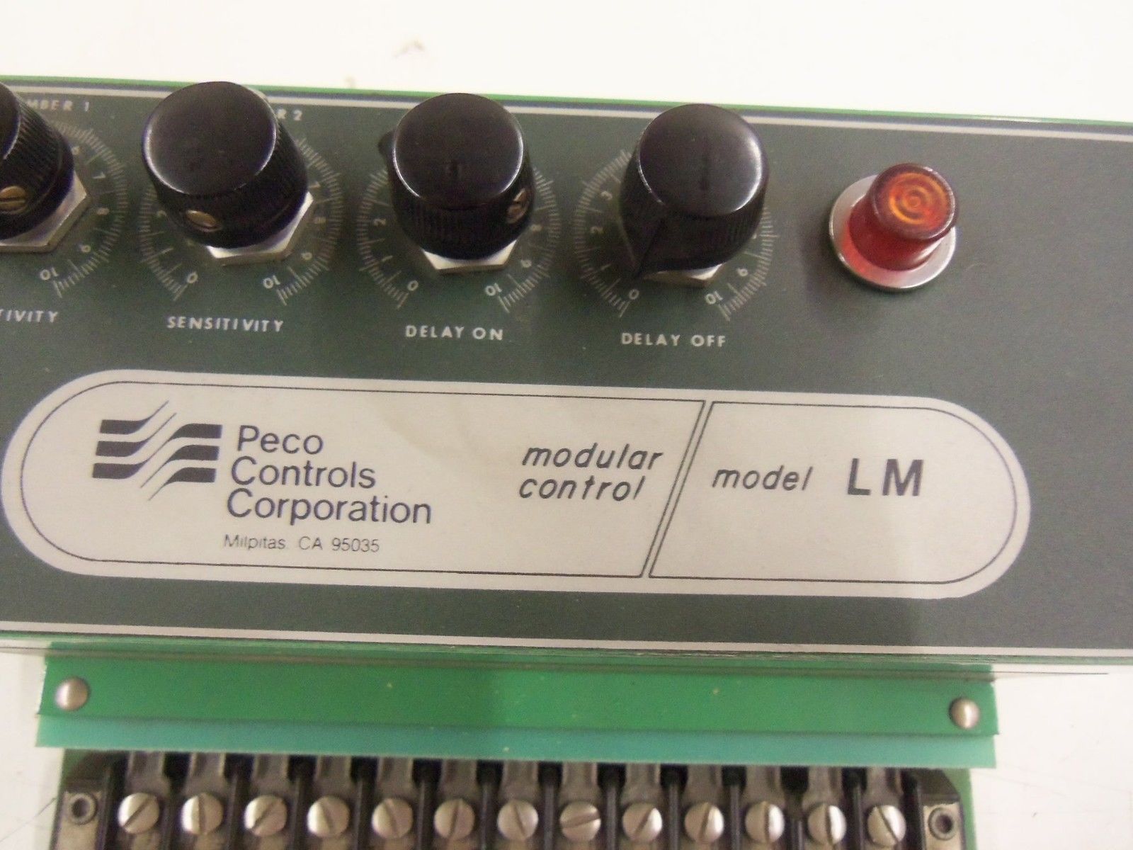 PECO MODULAR CONTROL MODEL LM *USED*