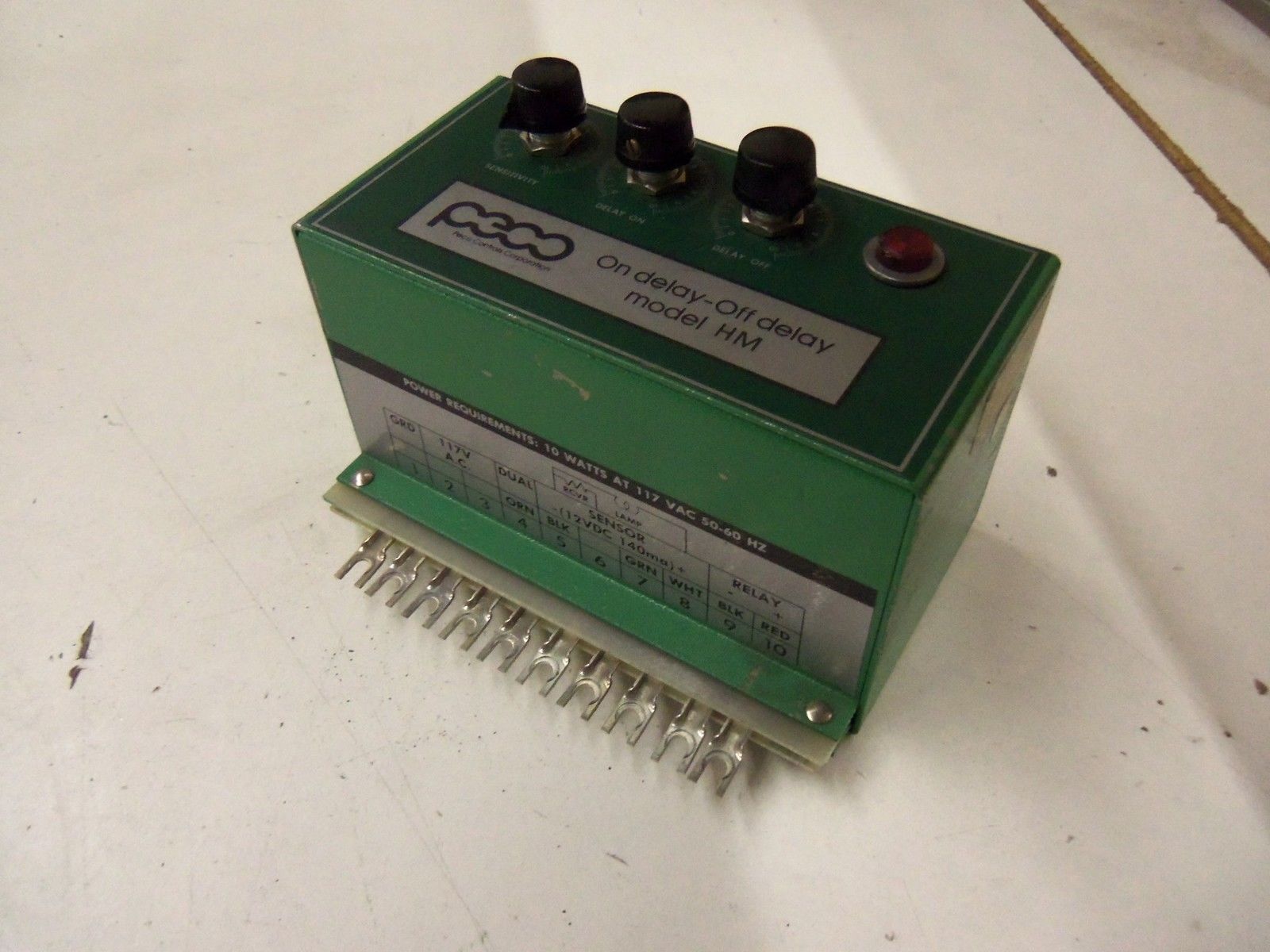 PECO ON-DELAY-OFF DELAY MODEL HM C3005-4937 *USED*