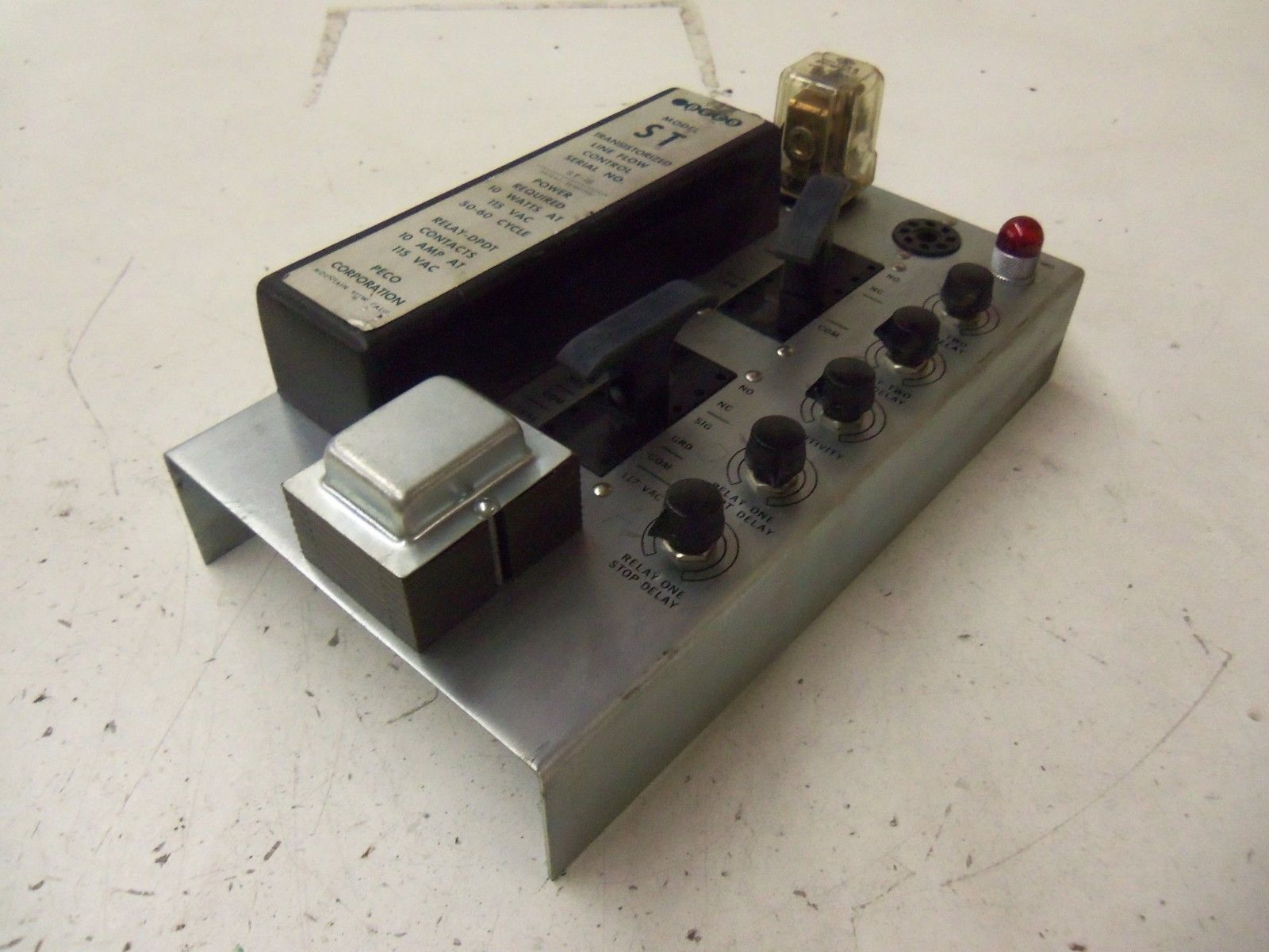 PECO TRANSISTORIZED LINE FLOW CONTROL MODEL ST *USED*