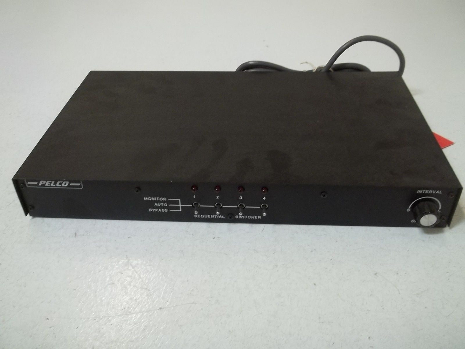 PELCO SALES INC. VS504H SEQUENTIAL SWITCHES *USED*