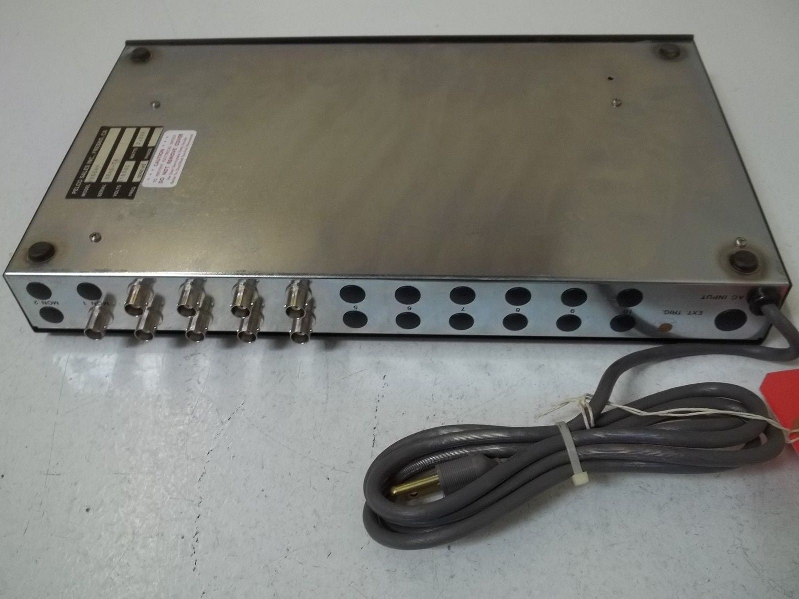 PELCO SALES INC. VS504H SEQUENTIAL SWITCHES *USED*