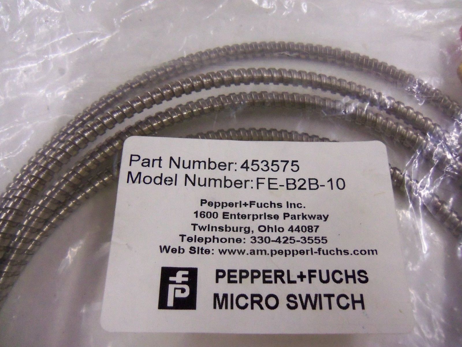PEPPERL+FUCHS FE-B2B-10  *NEW IN BAG*