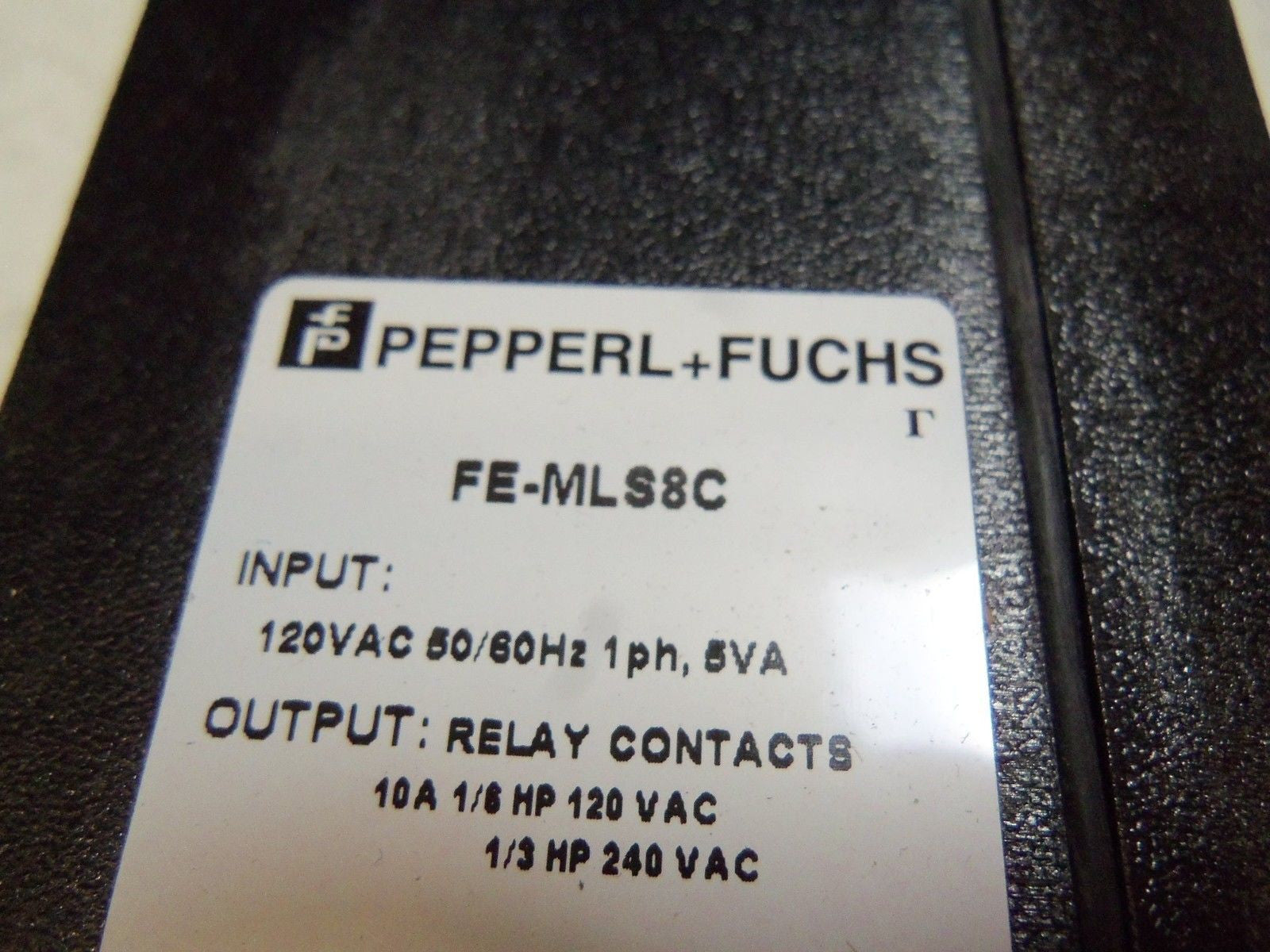 PEPPERL+FUCHS FE-MLS8C PHOTOELECTRIC SENSOR *NEW NO BOX*