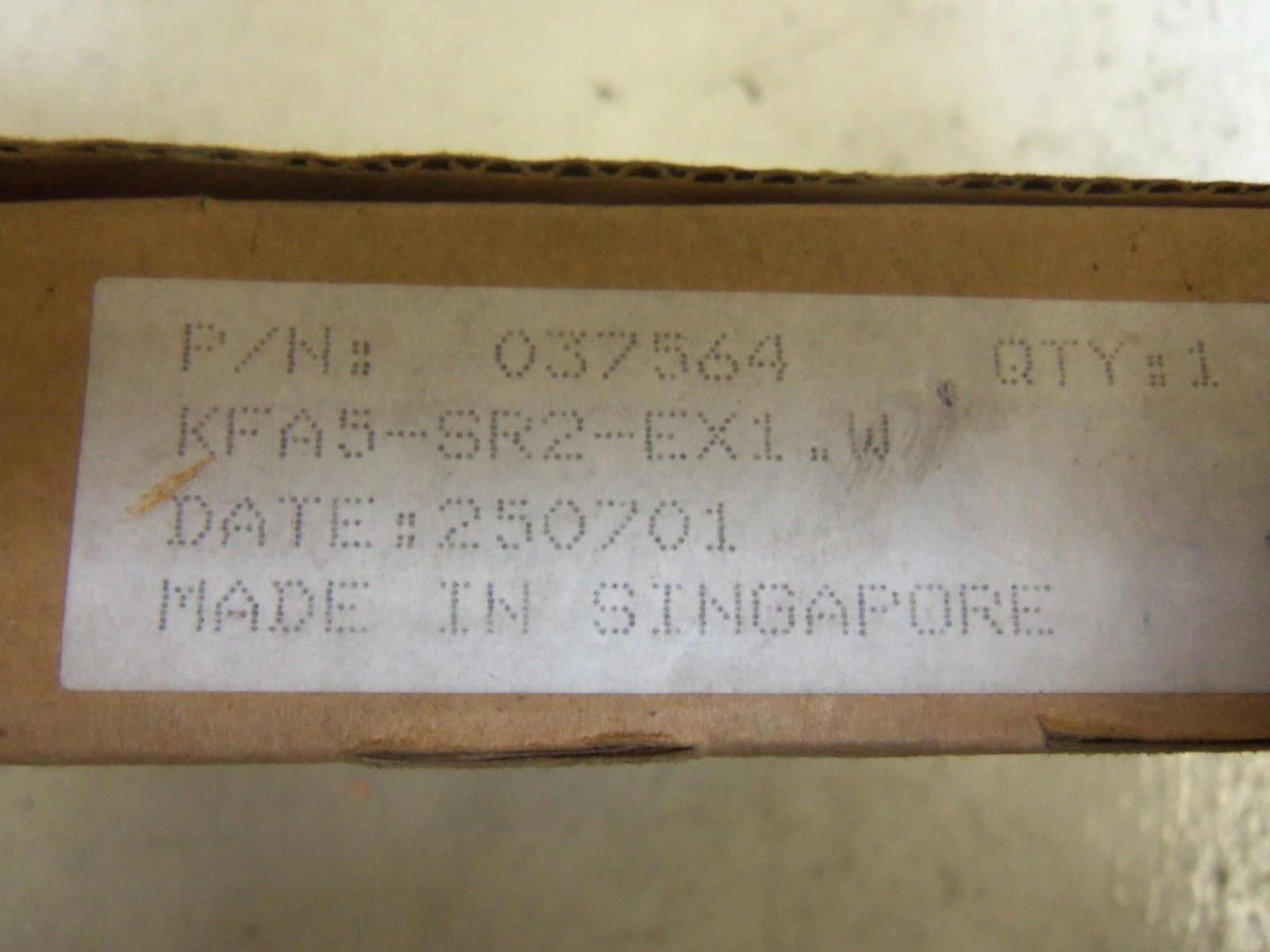 PEPPERL+FUCHS KFA5-SR2-EX1.W *NEW IN BOX*