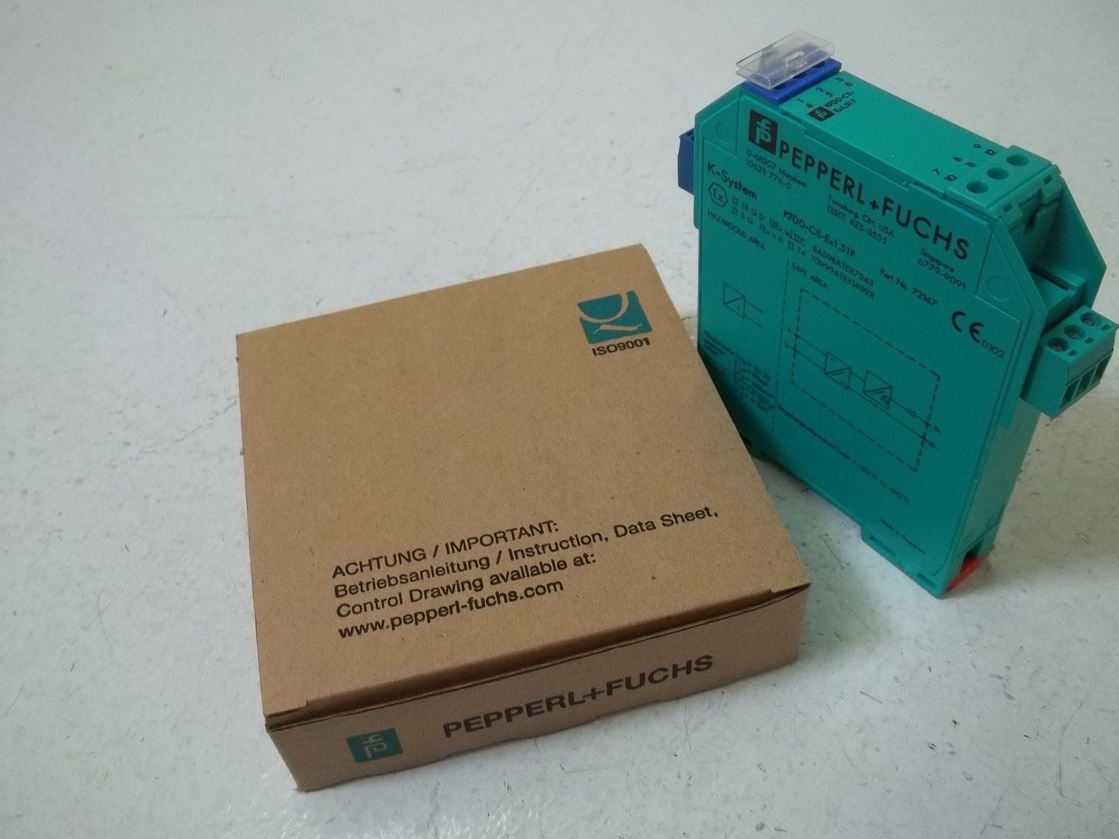 PEPPERL+FUCHS KFD0-CS-EX1.51P FIRE DETECTOR *NEW IN BOX*