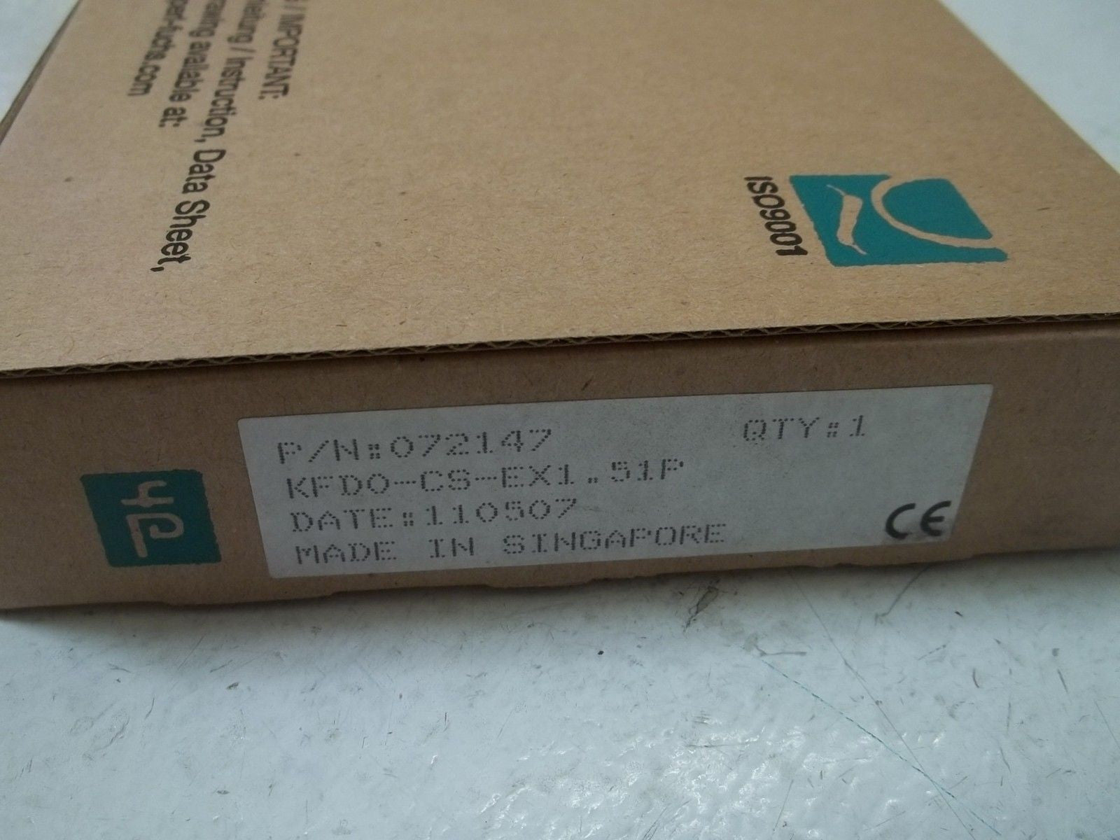 PEPPERL+FUCHS KFD0-CS-EX1.51P FIRE DETECTOR *NEW IN BOX*