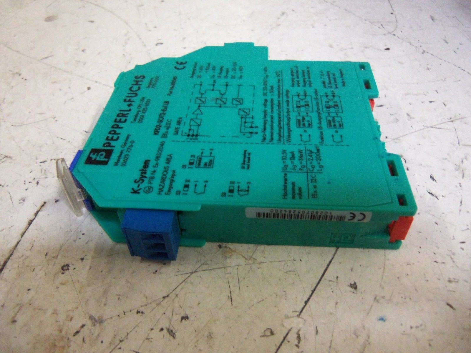 PEPPERL+FUCHS KFD2-SOT2-EX1.LB SWITCH AMPLIFIER CONNECTION *NEW NO BOX*