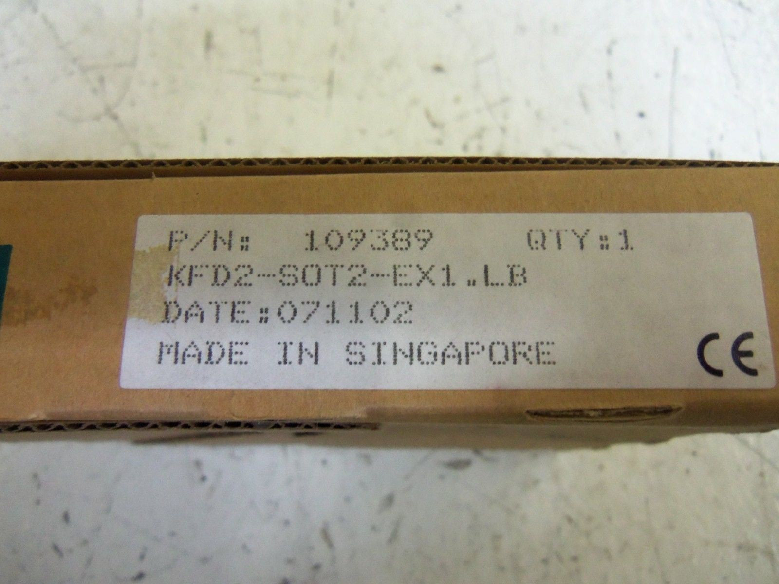 PEPPERL+FUCHS KFD2-SOT2-EX1.LB SWITCH AMPLIFIER *NEW IN BOX*