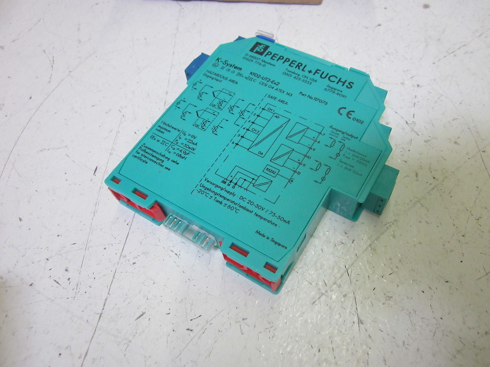 PEPPERL+FUCHS KFD2-UT2-EX2 UNIVERSAL TEMP CONV-PROG  *NEW IN BOX*