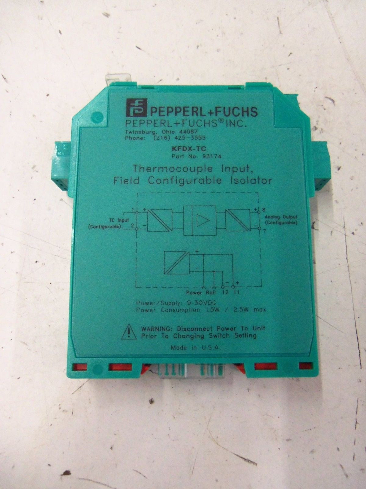 PEPPERL+FUCHS KFDX-TC *NEW NO BOX*