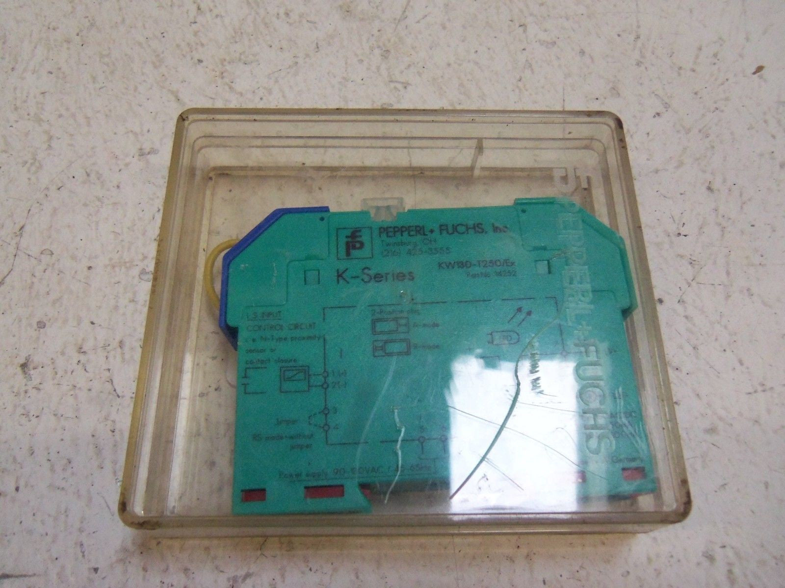 PEPPERL+FUCHS KW130-T250/EX SAFE RELAY 14252 *NEW NO BOX*