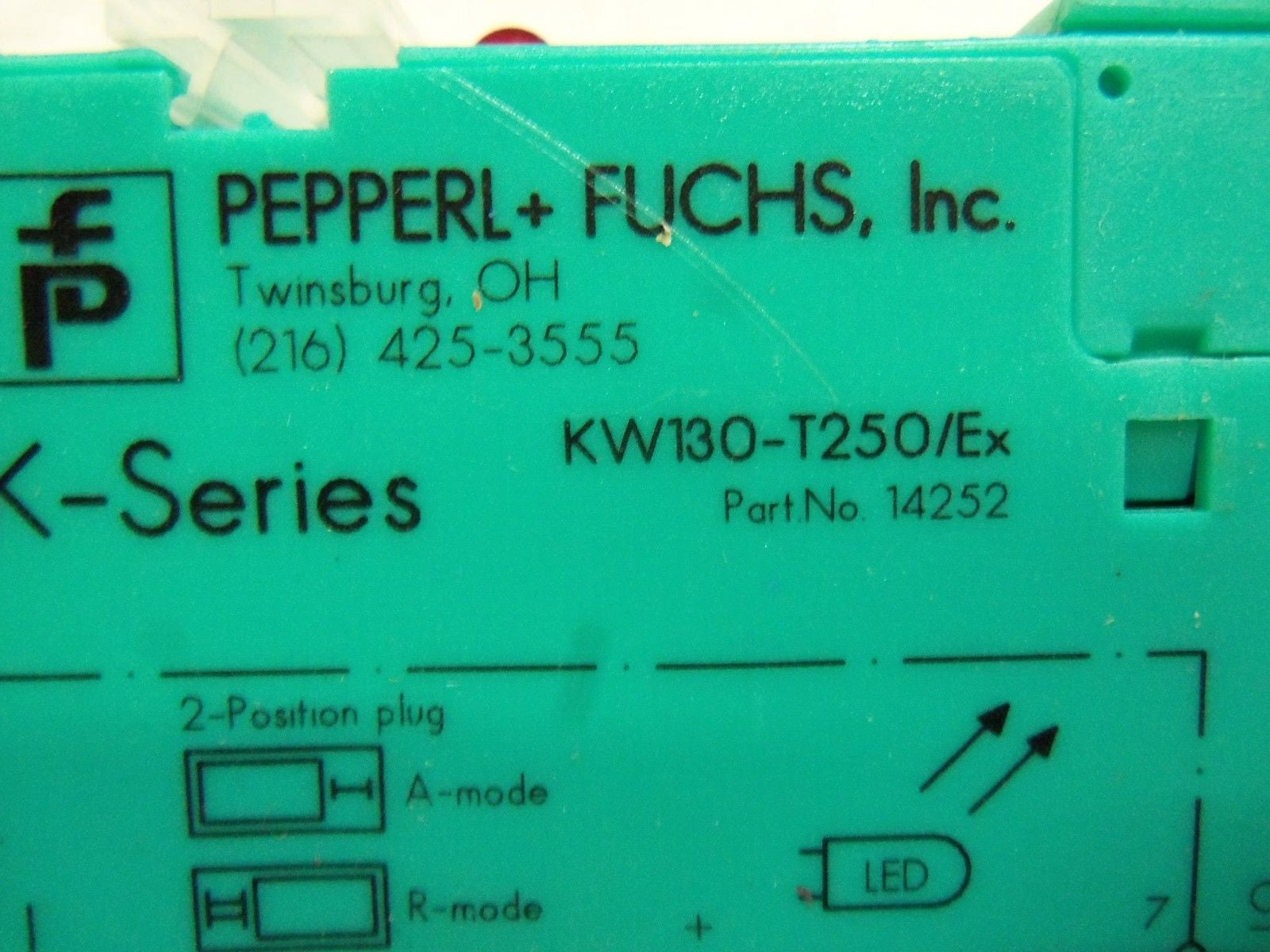 PEPPERL+FUCHS KW130-T250/EX SAFE RELAY 14252 *NEW NO BOX*