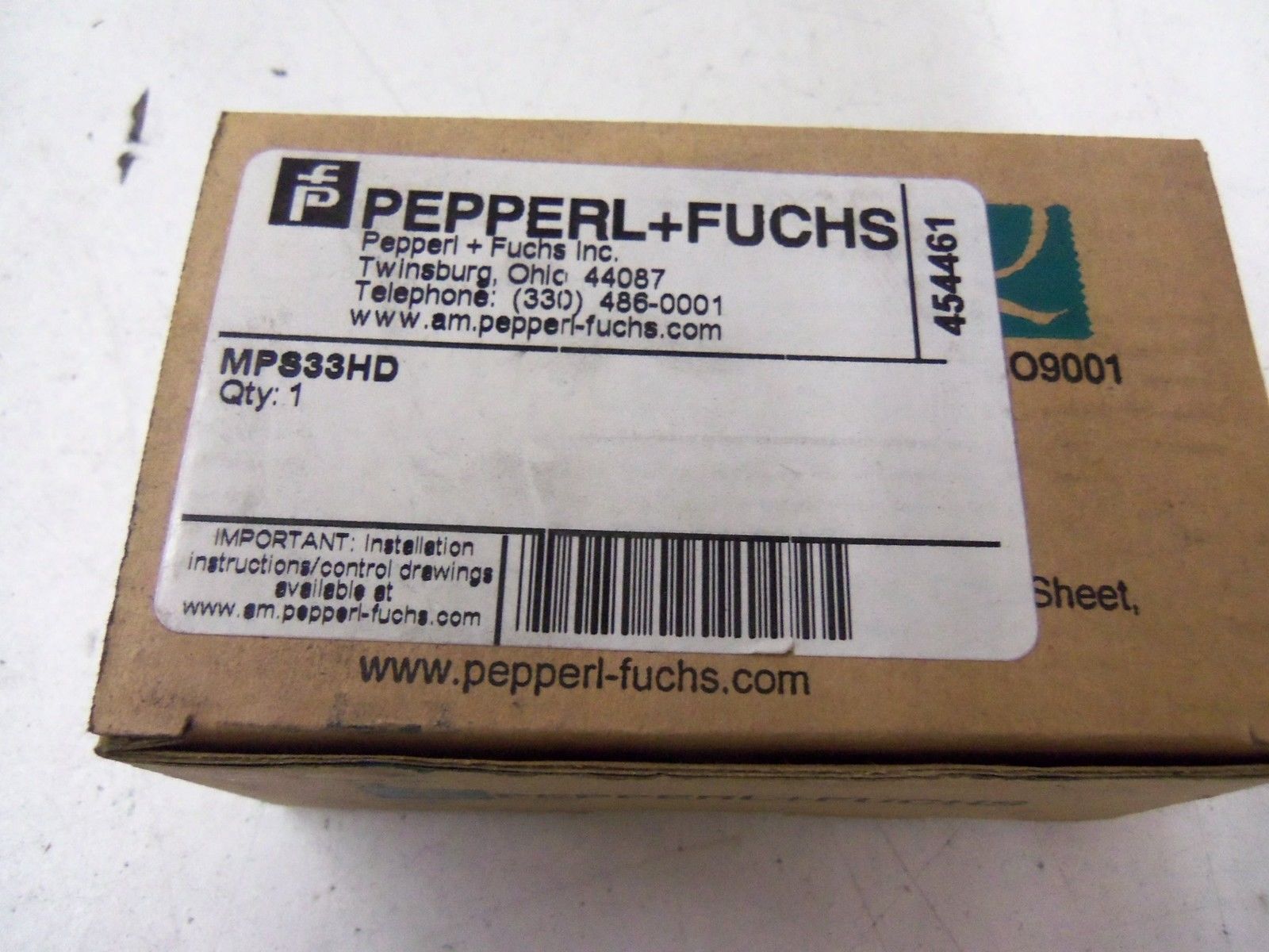 PEPPERL+FUCHS MPS33HD *NEW IN BOX*
