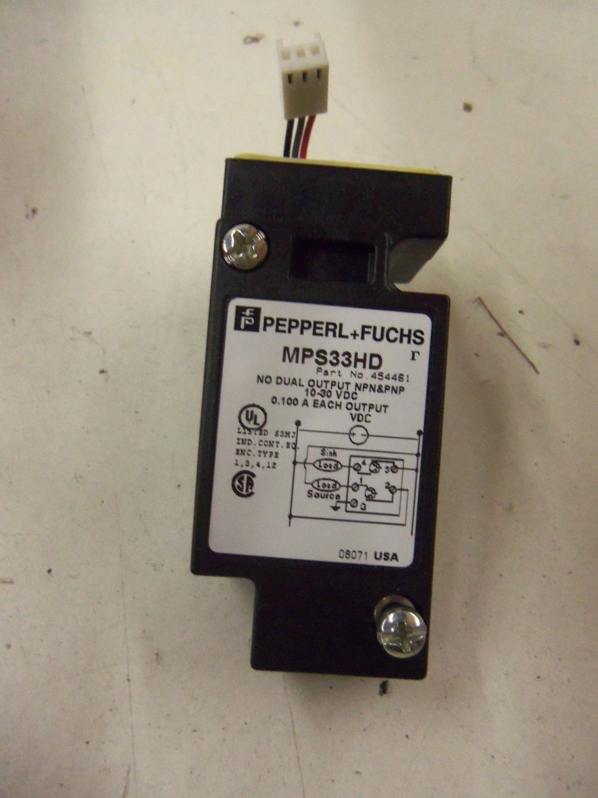 PEPPERL+FUCHS MPS33HD *NEW IN BOX*