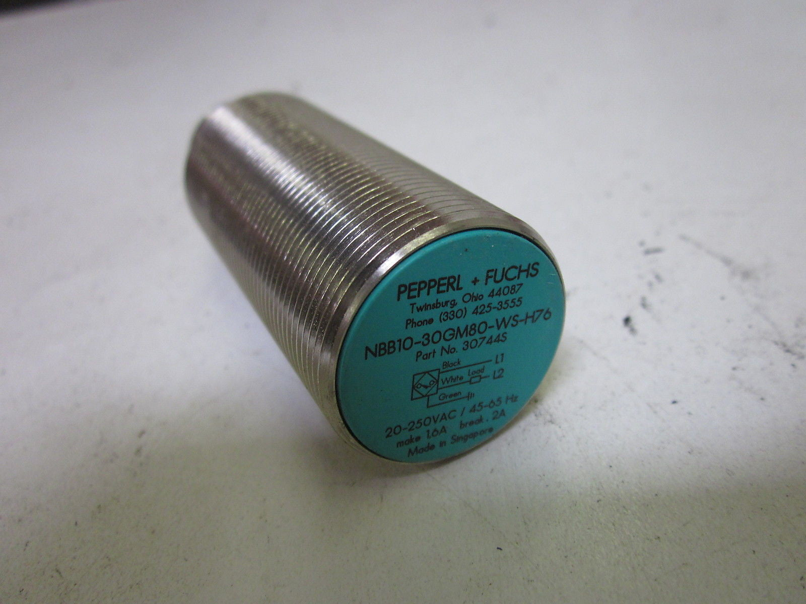 PEPPERL+FUCHS NBB10-30GM80-WS-H76 PROXIMITY SENSOR *NEW NO BOX*