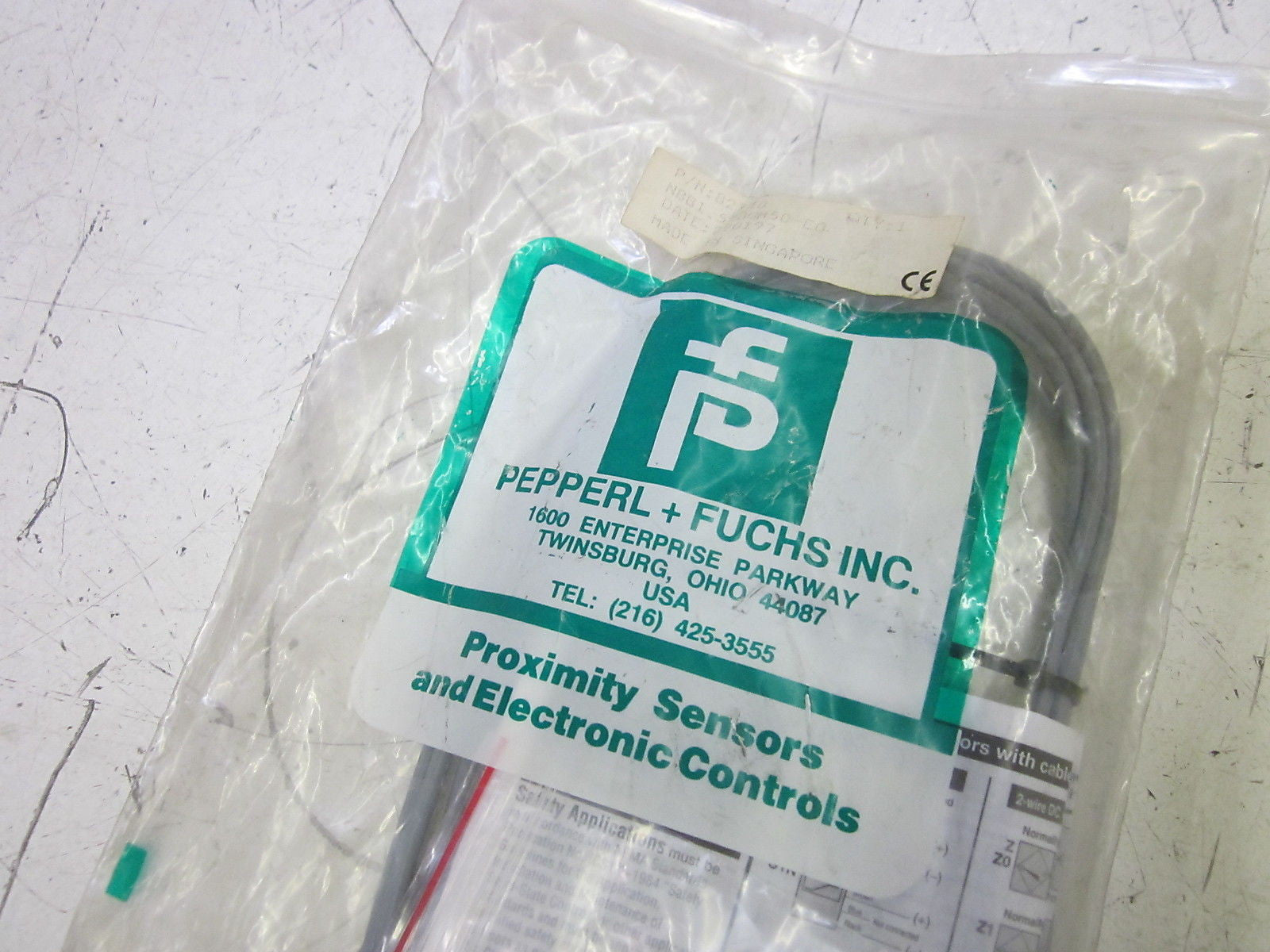 PEPPERL+FUCHS NBB1,5-8GM50-E0 *NEW IN FACTORY BAG*
