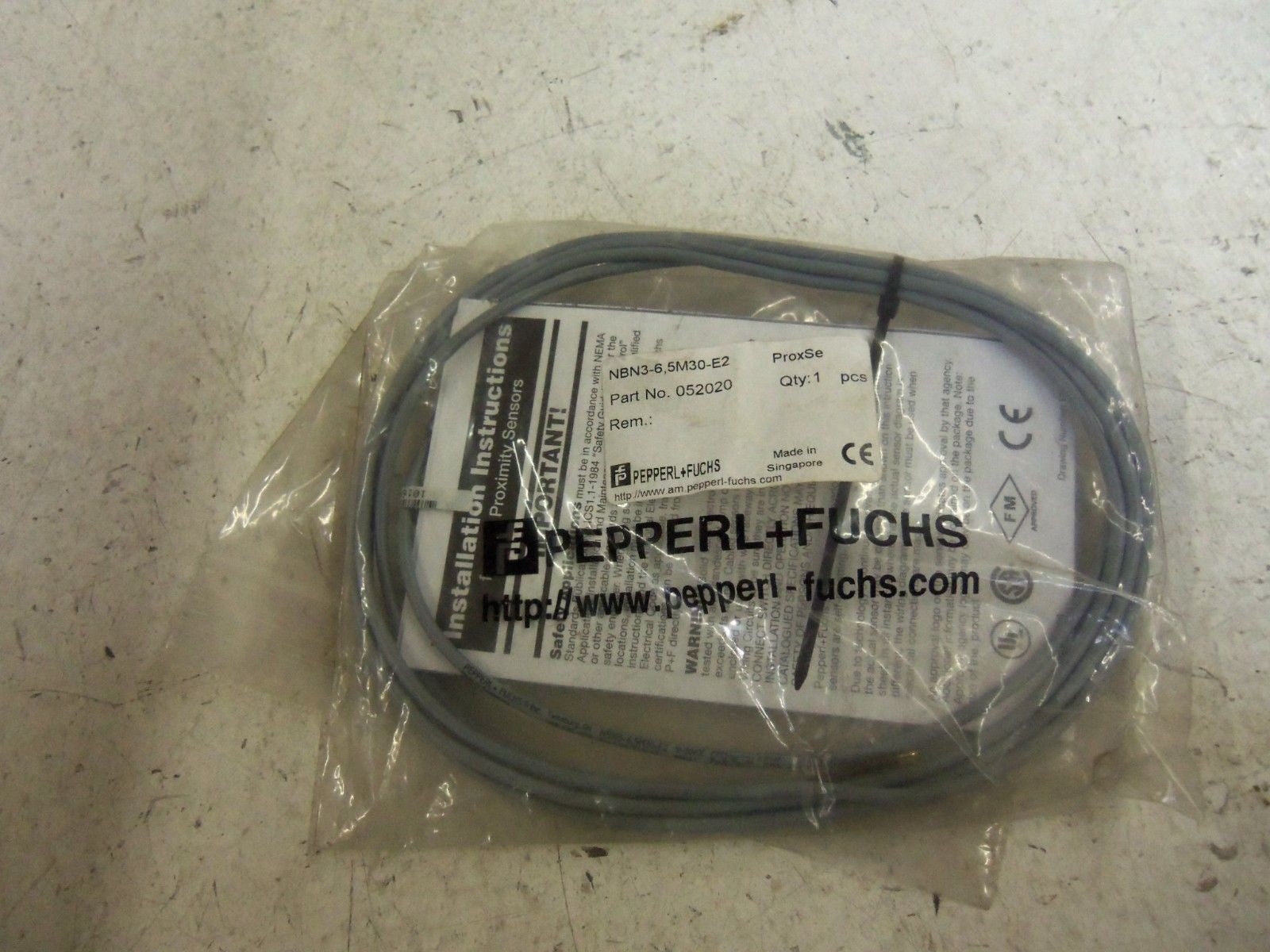 PEPPERL+FUCHS  NBN36,5M30-E2  PROXIMITY SENSOR 052020