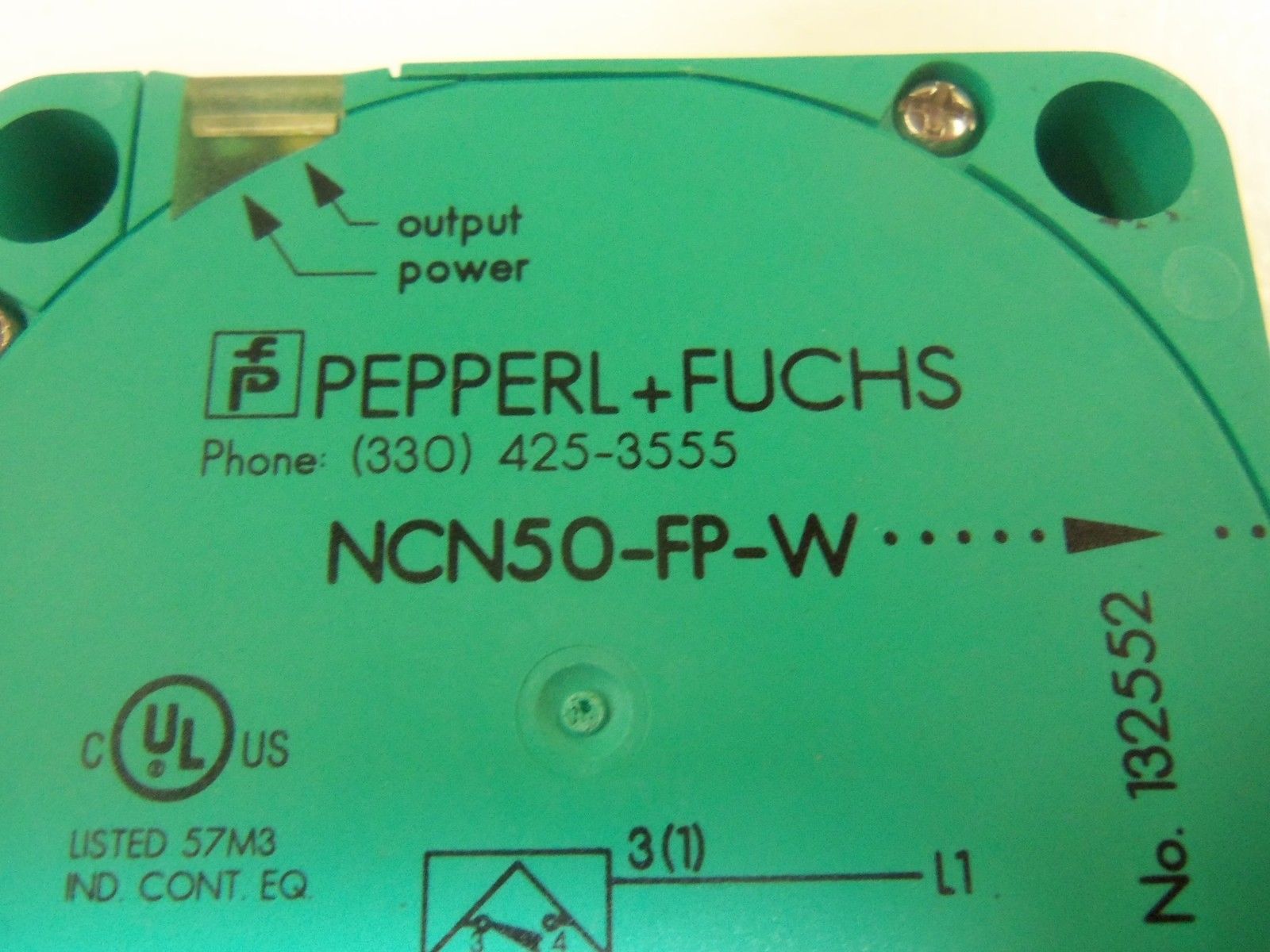 PEPPERL+FUCHS NCN50-FP-W-P4 INDUCTIVE SENSOR *NEW NO BOX*