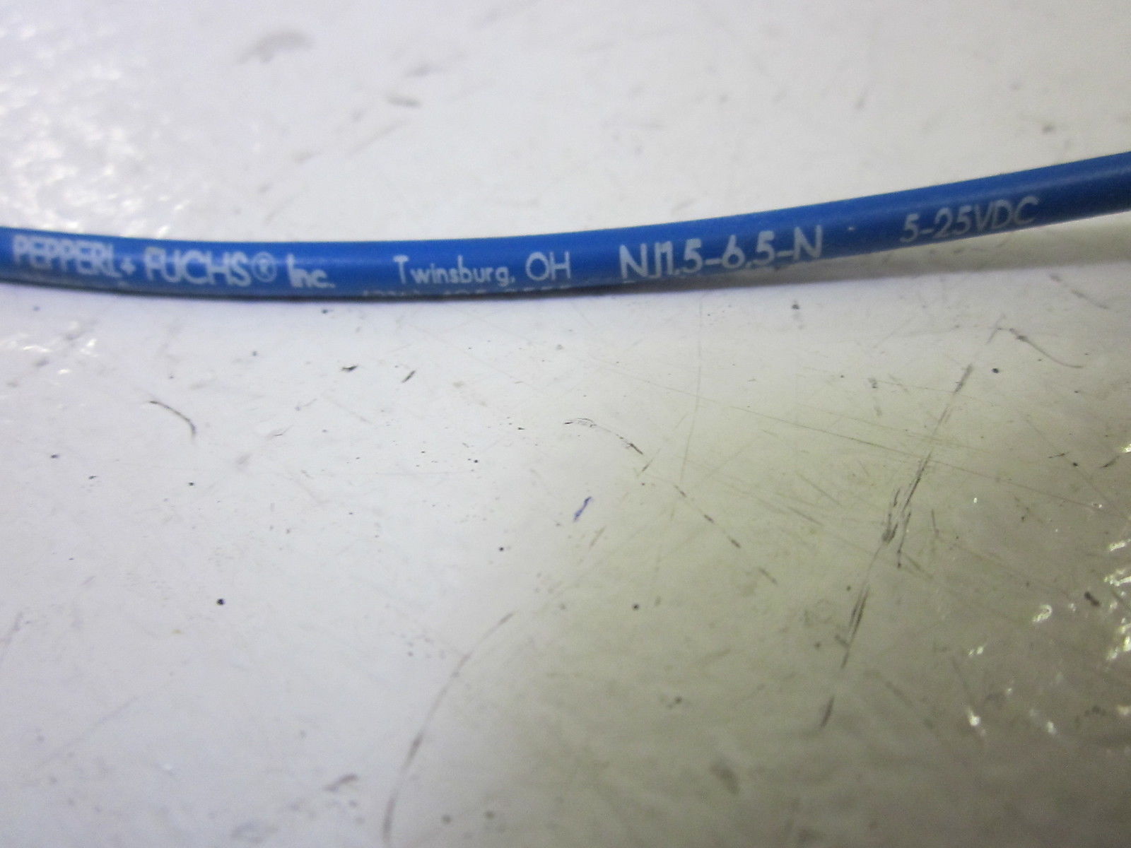 PEPPERL+FUCHS NJ1,5-6,5N INDUCTIVE PROXIMITY SWITCH 5-25VDC *USED*