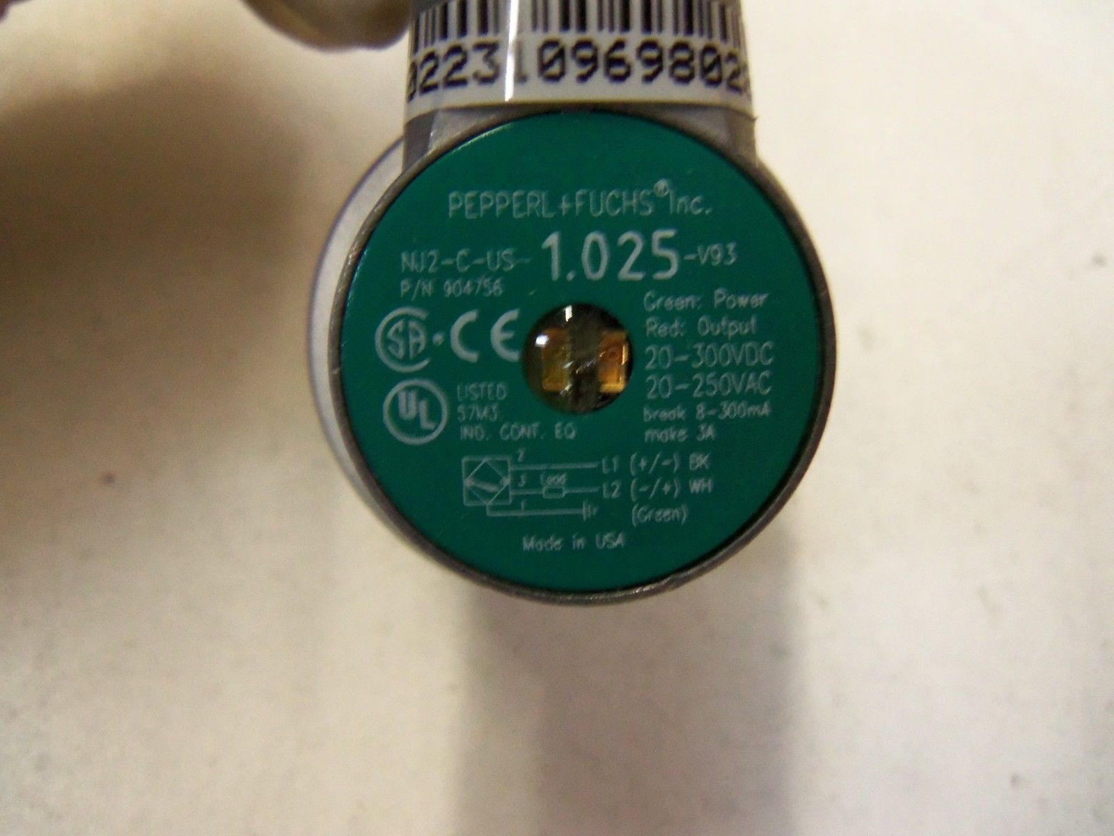 PEPPERL+FUCHS NJ 2-C-US-1.025-V93 *NEW IN BOX*