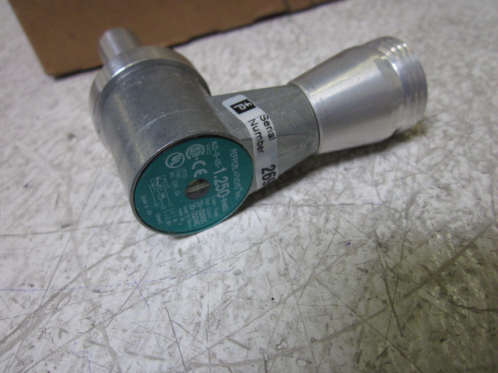 PEPPERL+FUCHS NJ 2-D-US-1.250-BHM PROXIMITY SENSOR *NEW IN BOX*