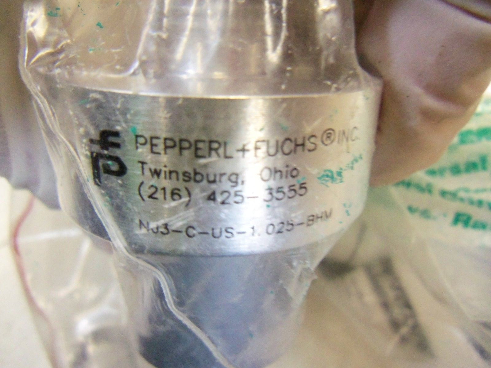 PEPPERL+FUCHS NJ3-C-US-1.025-BHM *NEW IN FACTORY BAG*