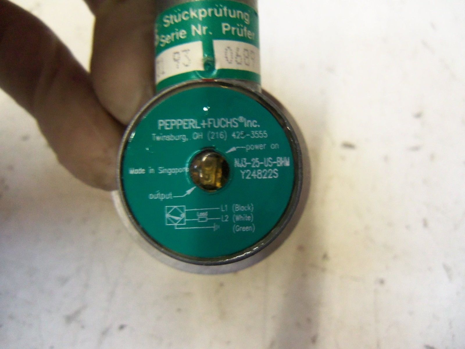 PEPPERL+FUCHS NJ3-C-US-1.025-BHM *USED*