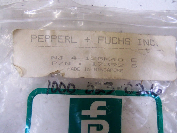 PEPPERL+FUCHS NJ4-12GK40-E *NEW IN BAG*