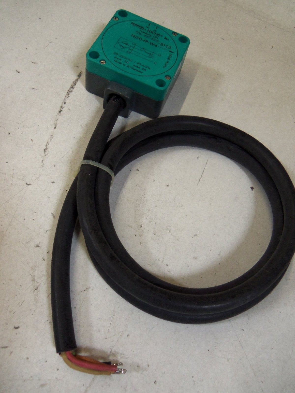PEPPERL+FUCHS NJ50-FP-W4P4 *USED*
