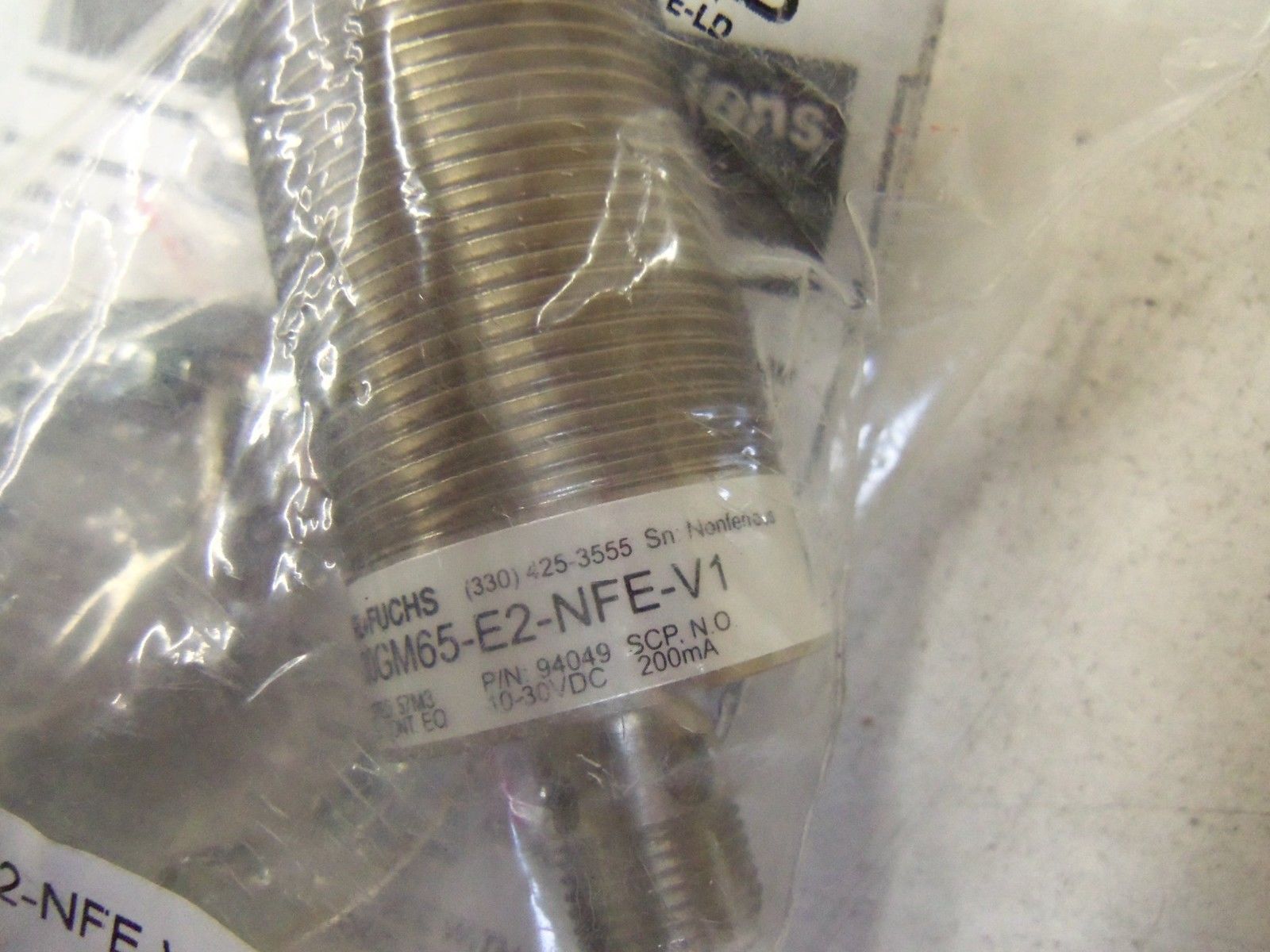 PEPPERL+FUCHS NMB8-30GM65-E2-NFE-V1 PROXIMITY SWITCH *NEW IN FACTORY BAG*