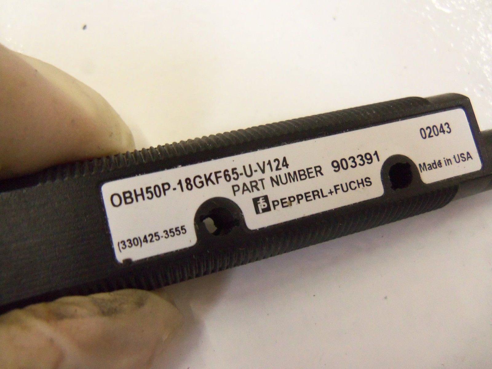 PEPPERL+FUCHS OBH50P-18GKF65-U-V124 *USED*