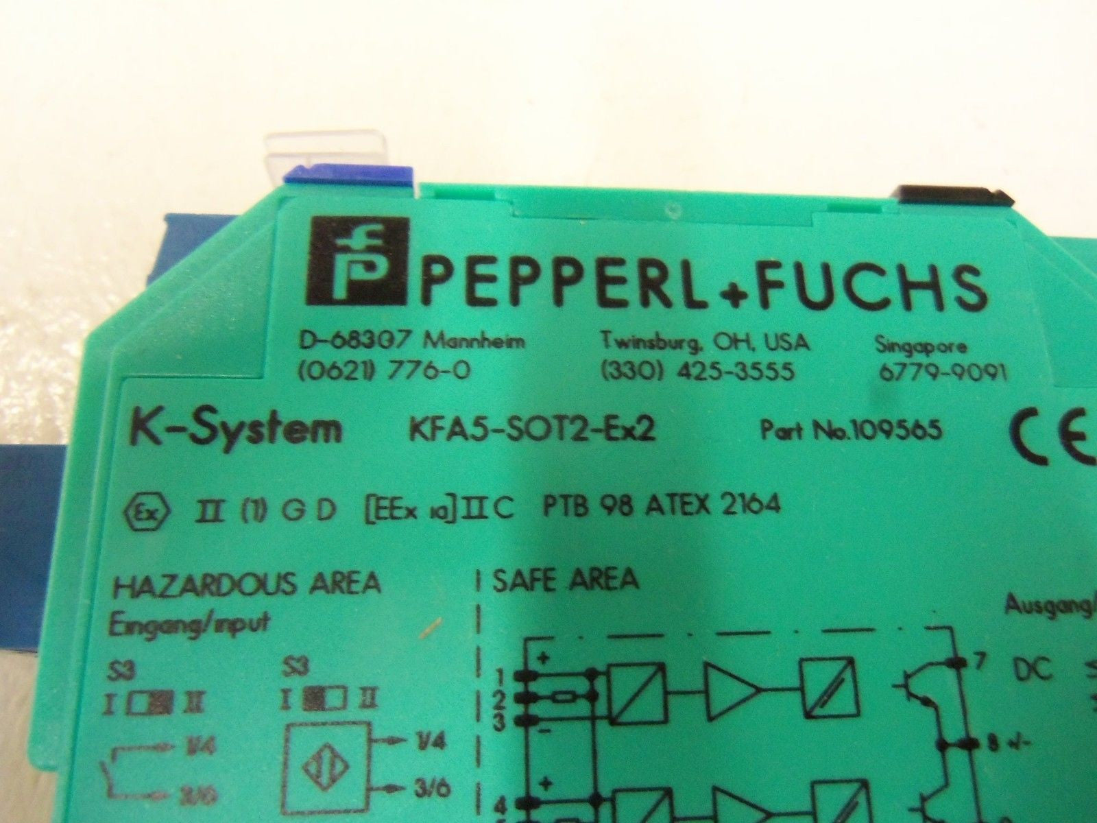 PEPPERL+FUCHS RELAY  KFA5-S0T2-EX2 *NEW IN BOX*