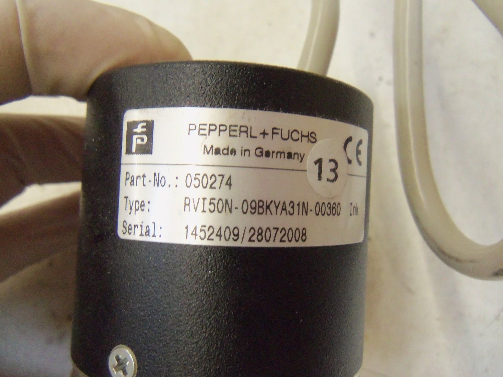 PEPPERL+FUCHS RVI50N-09BKYA31N-00360 *USED*
